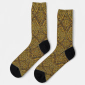 Bright Socks Elaborate Nahtlose Muster 0039277 Socken (Linkes Detail)
