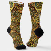 Bright Socks Elaborate Seamless Patterns 0039295 Socken (Gewinkelt)