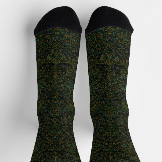 Bright Socks Elaborate Seamless Patterns 0039308 Socken (Oben)