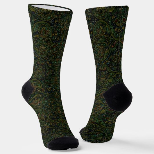 Bright Socks Elaborate Seamless Patterns 0039308 Socken (Gewinkelt)