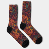 Bright Socks Elaborate Seamless Patterns 0039327 Socken (Rechts)