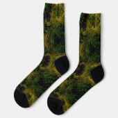 Bright Socks Elaborate Seamless Patterns 0039332 Socken (Linkes Detail)