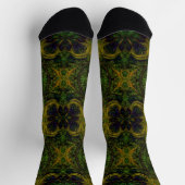 Bright Socks Elaborate Seamless Patterns 0039332 Socken (Oben)