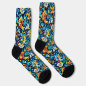 Bright Socks Elaborate Seamless Patterns 0039344 Socken (Rechts)