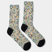 Bright Socks Elaborate Seamless Patterns 0039345 Socken (Rechts)