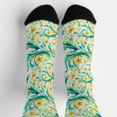 Bright Socks Elaborate Seamless Patterns 0039348 Socken (Oben)