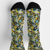 Bright Socks Elaborate Seamless Patterns 0039357 Socken (Oben)