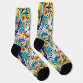 Bright Socks Elaborate Seamless Patterns 0039358 Socken (Rechts)