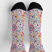 Bright Socks Elaborate Seamless Patterns 0039362 Socken (Oben)