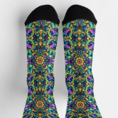 Bright Socks Elaborate Seamless Patterns 0039363 Socken (Oben)