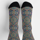 Bright Socks Elaborate Seamless Patterns 0039366 Socken (Oben)