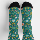 Bright Socks Elaborate Seamless Patterns 0039370 Socken (Oben)