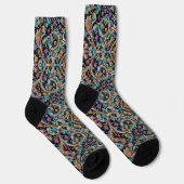 Bright Socks Elaborate Seamless Patterns 0039374 Socken (Rechts)