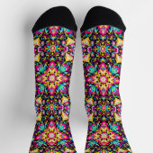 Bright Socks Elaborate Seamless Patterns 0039375 Socken (Oben)