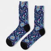 Bright Socks Elaborate Seamless Patterns 0039378 Socken (Linkes Detail)