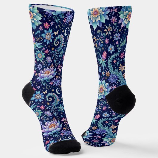 Bright Socks Elaborate Seamless Patterns 0039378 Socken (Gewinkelt)