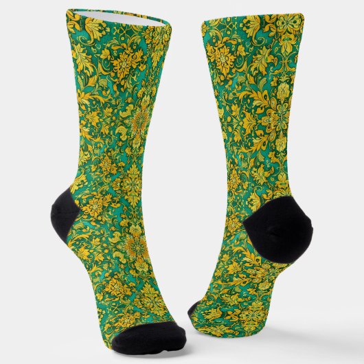Bright Socks Elaborate Seamless Patterns 0039380 Socken (Gewinkelt)