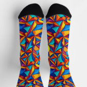 Bright Socks Elaborate Seamless Patterns 0039385 Socken (Oben)