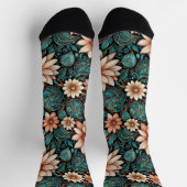 Bright Socks Elaborate Seamless Patterns 0039395 Socken (Oben)