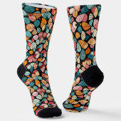 Bright Socks Elaborate Seamless Patterns 0039396 Socken (Gewinkelt)