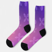 Bright Socks Elaborate Seamless Patterns 0039403 Socken (Linkes Detail)