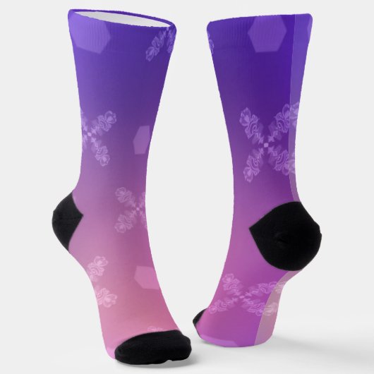Bright Socks Elaborate Seamless Patterns 0039403 Socken (Gewinkelt)