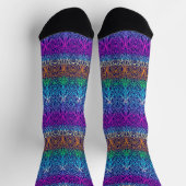 Bright Socks Elaborate Seamless Patterns 0039408 Socken (Oben)