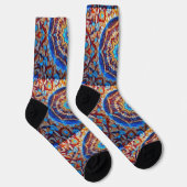 Bright Socks Elaborate Seamless Patterns 0039411 Socken (Rechts)