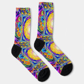 Bright Socks Elaborate Seamless Patterns 0039416 Socken (Rechts)