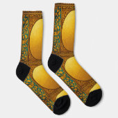 Bright Socks Elaborate Seamless Patterns 0039420 Socken (Rechts)