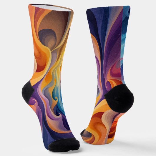 Bright Socks Elaborate Seamless Patterns 0039421 Socken (Gewinkelt)