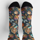 Bright Socks Elaborate Seamless Patterns 0047410 Socken (Oben)