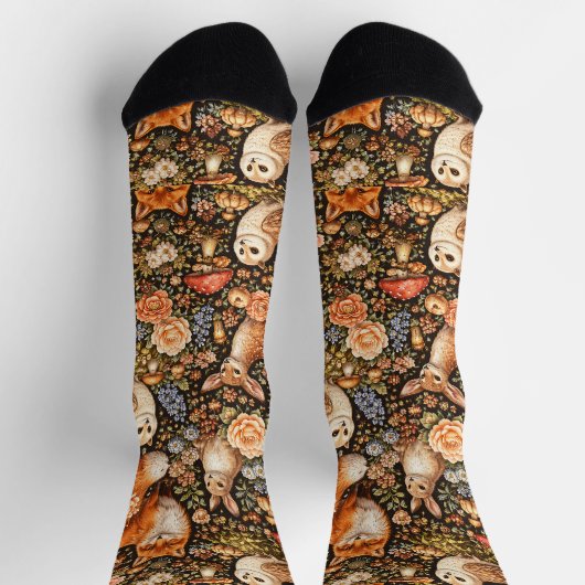 Bright Socks Elaborate Seamless Patterns 0047411 Socken (Oben)