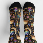 Bright Socks Elaborate Seamless Patterns 0047412 Socken (Oben)