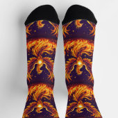 Bright Socks Fire Bird Flames 0044017 Socken (Oben)