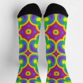 Bright Socks Fractal Seamless Patterns 0041990 Socken (Oben)