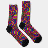 Bright Socks Fractal Seamless Patterns 0042006 Socken (Rechts)