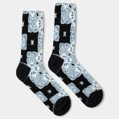 Bright Socks Fractal Seamless Patterns 0042008 Socken (Rechts)