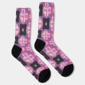 Bright Socks Fractal Seamless Patterns 0042009 Socken (Rechts)