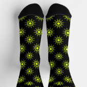 Bright Socks Fractal Seamless Patterns 0042060 Socken (Oben)
