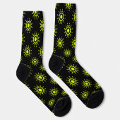 Bright Socks Fractal Seamless Patterns 0042060 Socken (Rechts)
