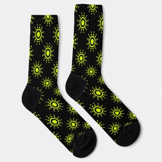 Bright Socks Fractal Seamless Patterns 0042060 Socken (Rechts)
