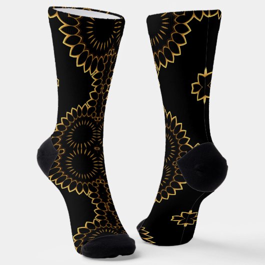 Bright Socks Fractal Seamless Patterns 0042091 Socken (Gewinkelt)