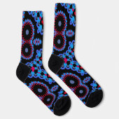 Bright Socks Fractal Seamless Patterns 0042096 Socken (Rechts)