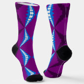 Bright Socks Fractal Seamless Patterns 0042103 Socken (Gewinkelt)