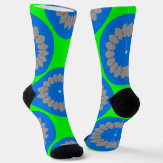 Bright Socks Fractal Seamless Patterns 0042104 Socken