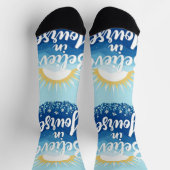 Bright Socks Glaub an dich selbst Socken 0039473 (Oben)