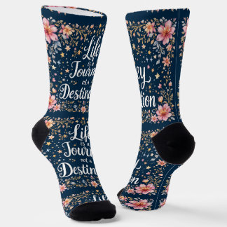 Bright Socks Life Is A Journey 0044047 Socken