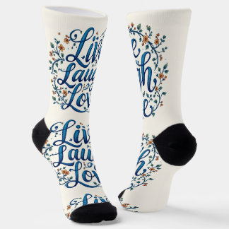 Bright Socks Live Laugh Love 0044077 Socken