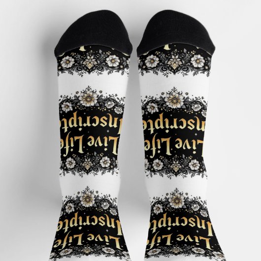 Bright Socks Live Life Unscripted 0044016 Socken (Oben)